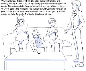 comics Familie Therapie, threesome , pregnant 