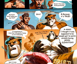 अंग्रेजी कॉमिक्स जंगल सपना पार्क कॉमिक्स और अक्षर, yaoi , muscle 