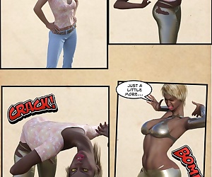 comics 3d Femelle métamorphoser, 3d , big boobs 
