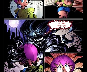 histórias em quadrinhos Lilly heroína # 10 sombras e Sangue, hardcore , big boobs 