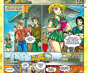 comics Sex Bus eadult, group  blowjob