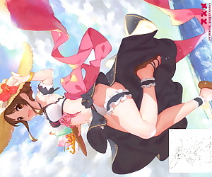comics la princesse mizugi connect! re:dive, kokkoro , kyaru , kemonomimi , catgirl  full-color