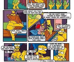 komiksy A dzień w w Życie z Marge część 2, threesome , incest 