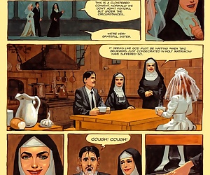 комиксы В монастырь из ад часть 4, rape , threesome 