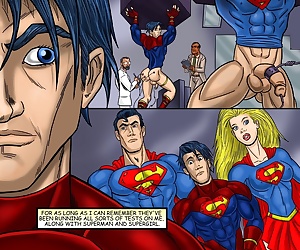 コミック superboy, threesome , yaoi 