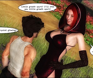 कॉमिक्स नहीं तो थोड़ा लाल सवारी हुड हिस्सा 2, femdom , muscle 