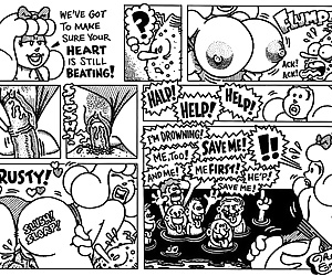 anglais manga turgescents comics PARTIE 2, dexter , blowjob , group  ahegao