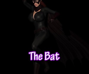  comics Captured Heroines- The Bat, hardcore  monster