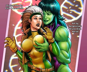  comics X-Men- Sexy Moments mom