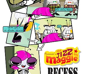 comics el buzz en Maggie, group 