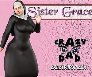 comics CrazyDad3D- Sister Grace, 3d  sister