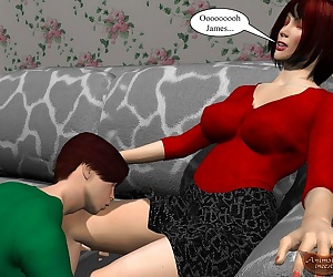  comics Mom is for dinner, mom is for breakfast, incest  3d