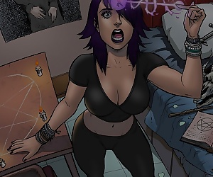  comics Giantess Fan- Fitting In, masturbation , big boobs 