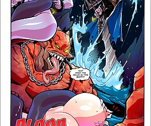  comics Blood in the Water- Mana World, monster  hardcore