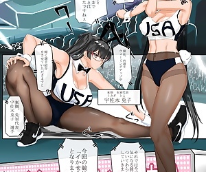 manga Usagi pour meka, glasses , pantyhose  full color