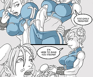  comics The Strongest Woman In The World, muscle  futanari