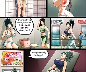 strips De boob bang theorie