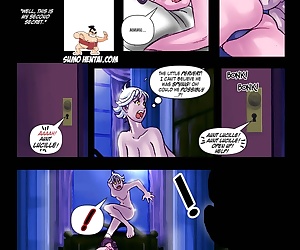  comics The Black Cat 1 - part 3, spanking 