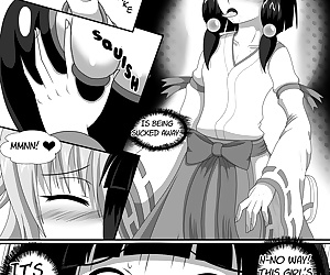 manga Miko X monstre 1, yuri , lactation  transformation